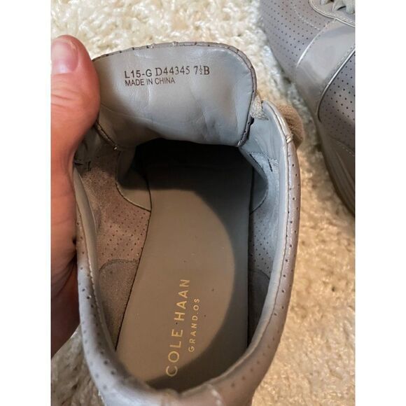 Cole Haan grand os Womens flat sneakers 7.5 gray - Picture 7 of 10